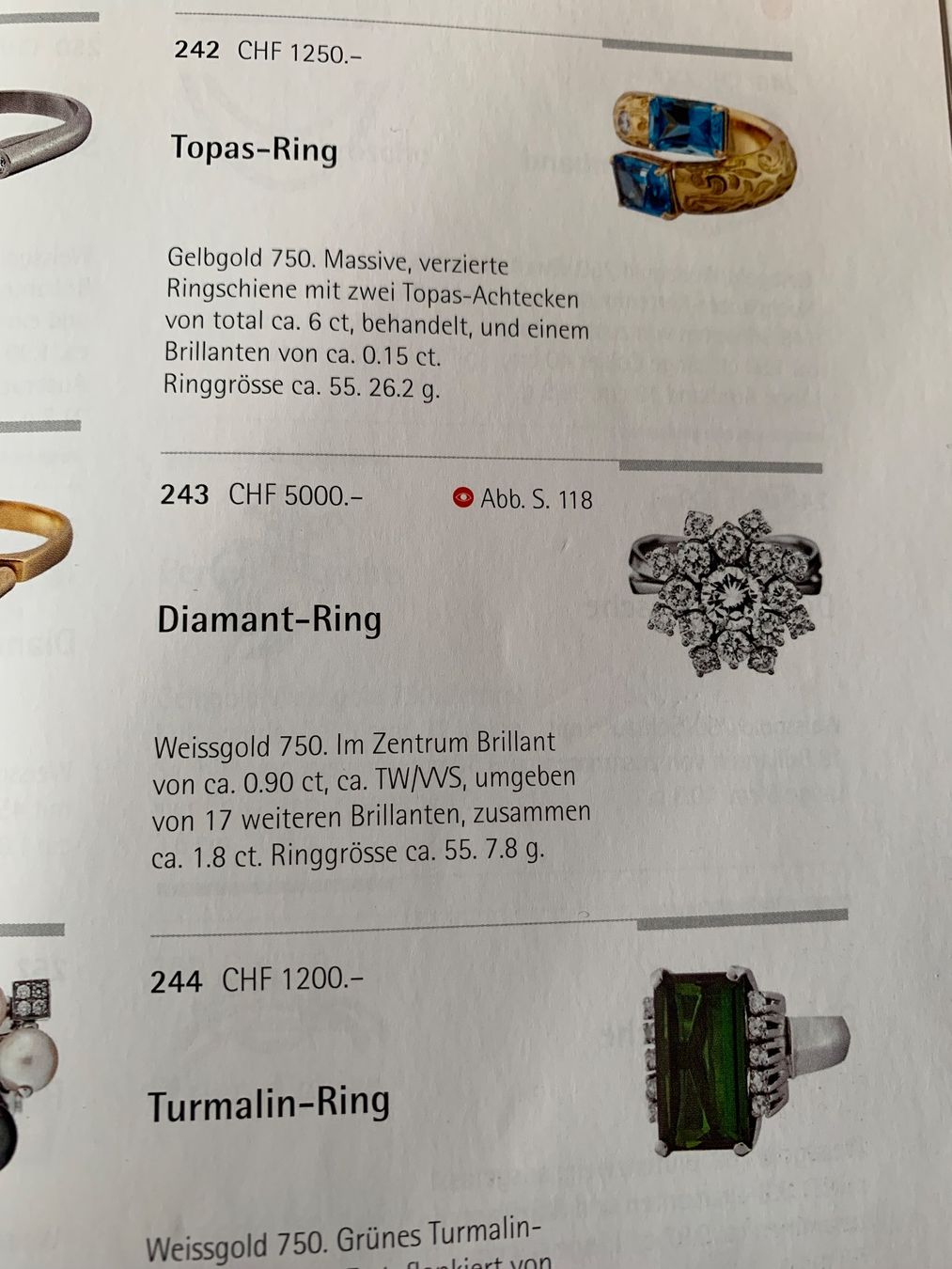 Anelli: Atemberaubender Diamant Ring 1,8 Karat 750 – Usato da Rothrist venduto da Oddymanliane 3