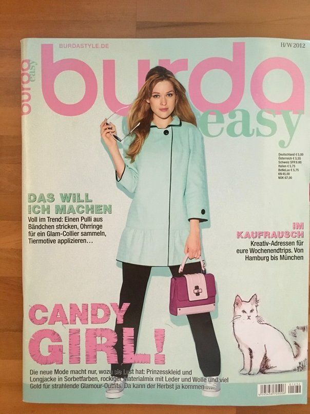Schnittmuster: Burda easy Herbst / Winter 2012  unbenützt – Gebraucht aus Mellingen von RigaOper