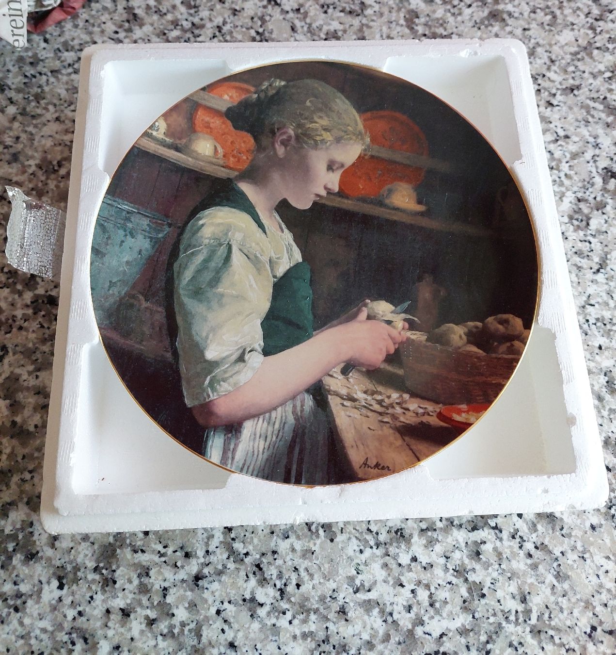 Ancore: 2 Sammlerteller Albert Anker  – Nuovo e nell'imballaggio originale da Stettlen venduto da Dolores1987 1