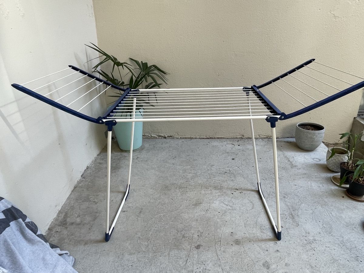 Stenditoi: Séchage linge, bleu, blanc, bon état – Usato da Schaffhausen venduto da lau_vjb6 1