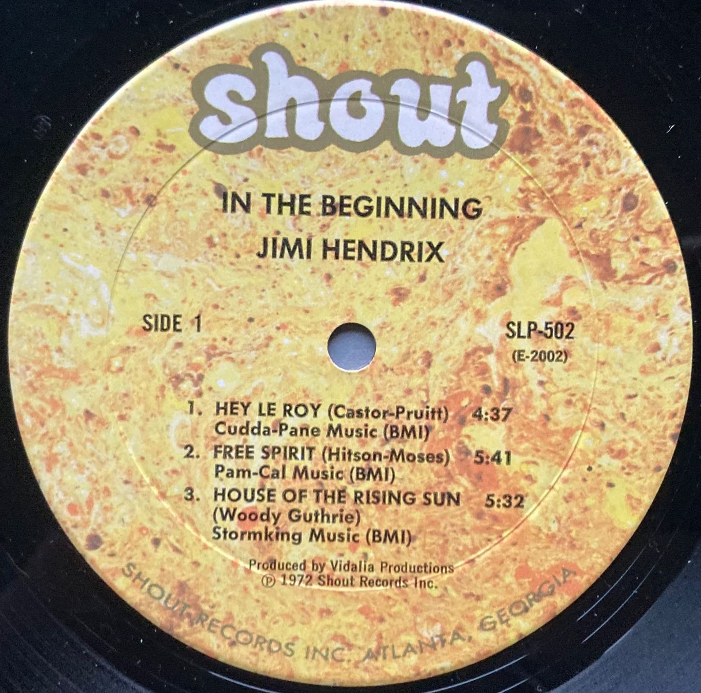 Vinyles: JIMI HENDRIX - IN THE BEGINNING – D'occasion à Poliez-Pittet par Newtown-Records 2