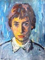 Maltry Hermann „Stilles Gesicht im kühlen Schweizer Licht“