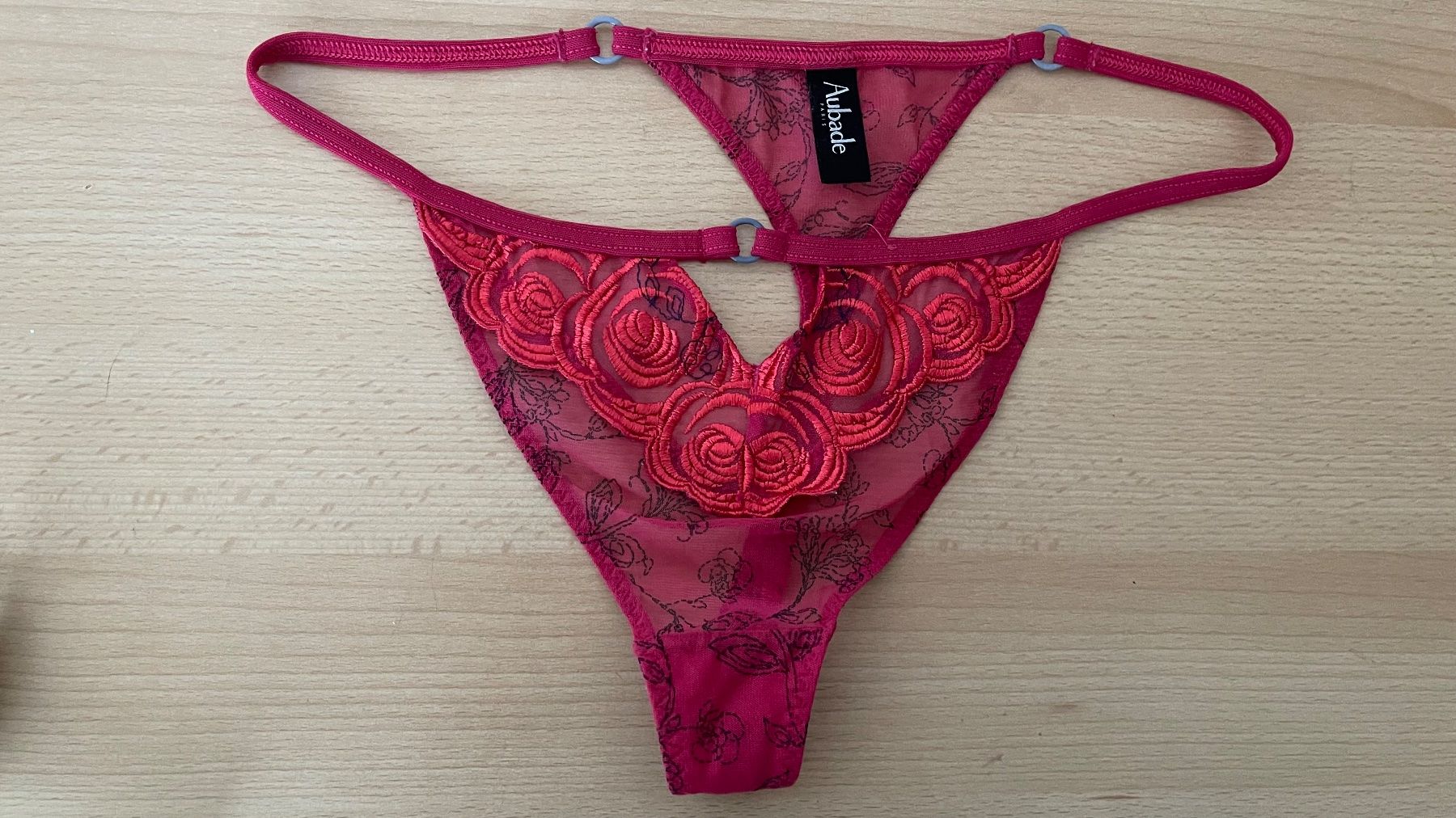 Aubade Altra biancheria intima: AUBADE PARIS S M Neu/NP35CHF String Tanga PA Elastan – Nuovo (secondo la descrizione) da Kölliken venduto da Hap-7