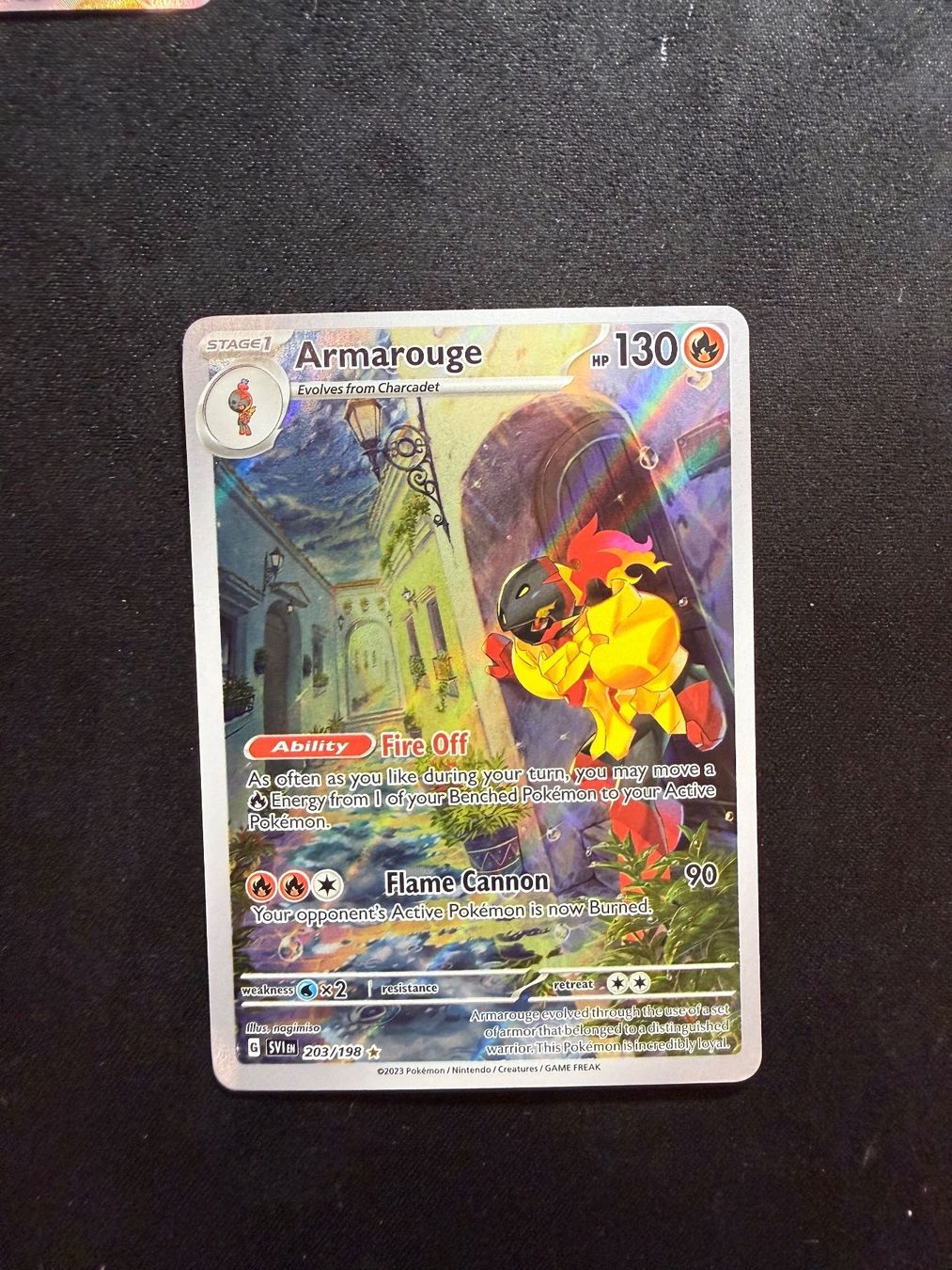 Pokémon Carte collezionabili: Pokemon Armarouge 203/198 AR EN – Usato da Buchs SG venduto da Rheintalseller