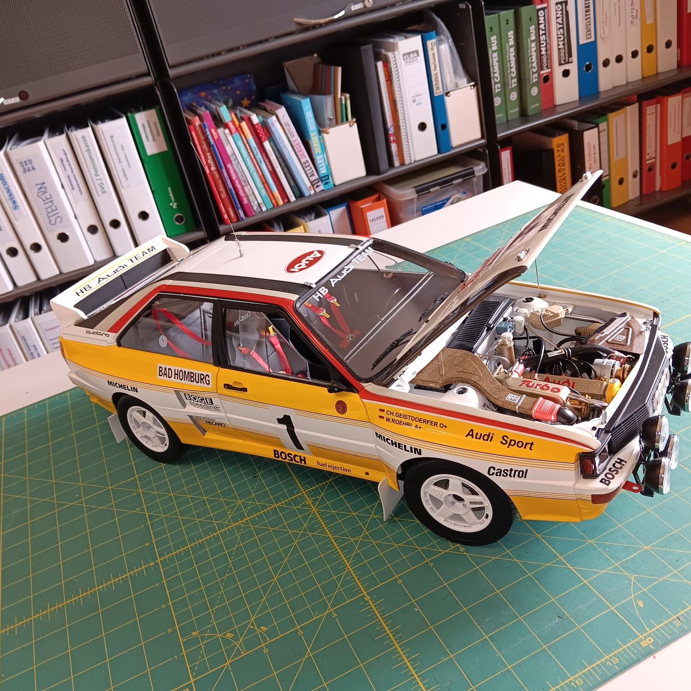 Audi Modellini d'auto: Audi Quattro Rally 1:8 von Centauria.it – Nuovo (secondo la descrizione) da Rickenbach ZH venduto da pomocar 6