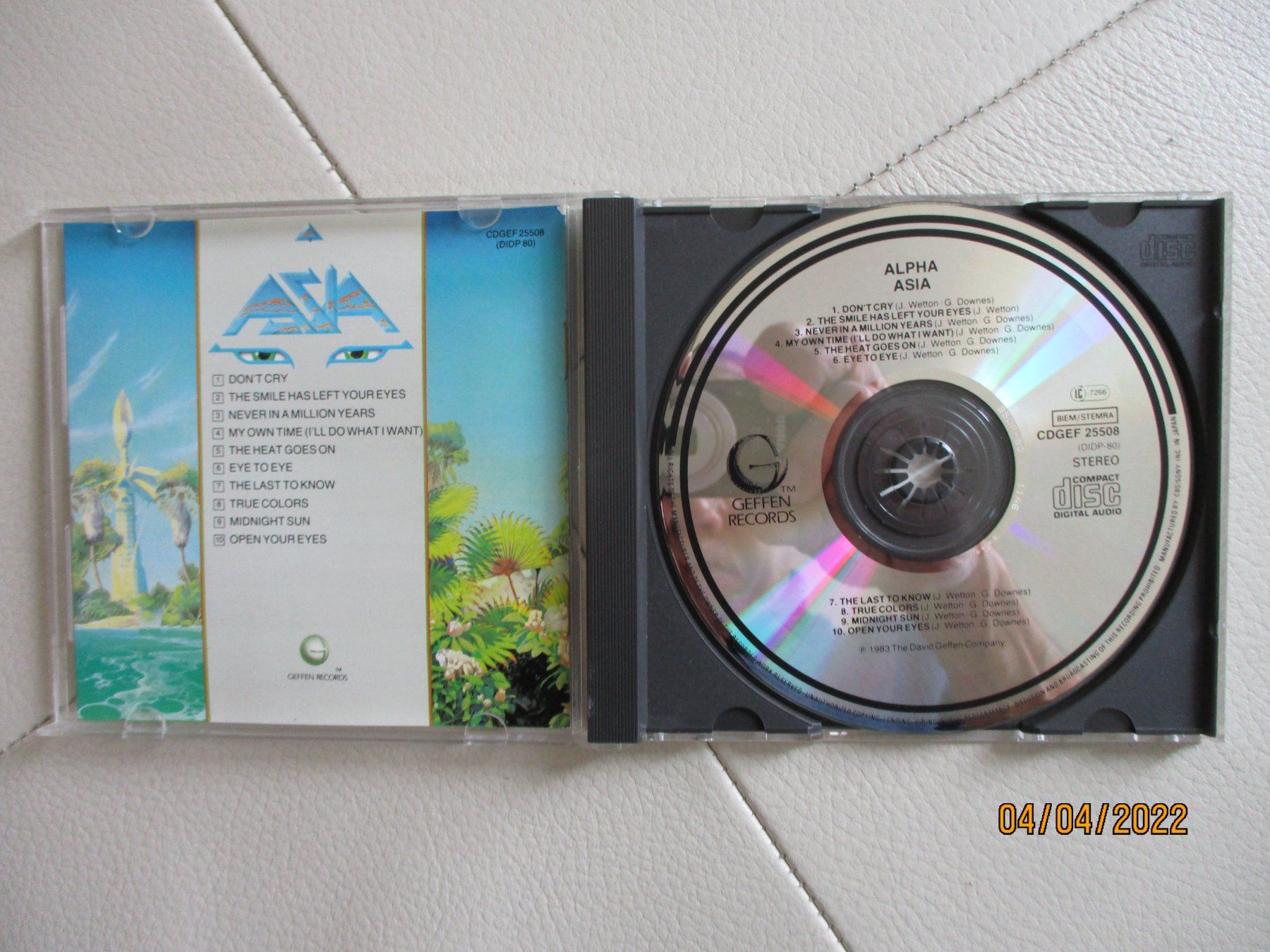 CDs: Asia --  Alpha – D'occasion à Liestal par Disc-Point 1