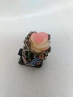 MODESCHMUCK RING MIT STRASS STEINEN