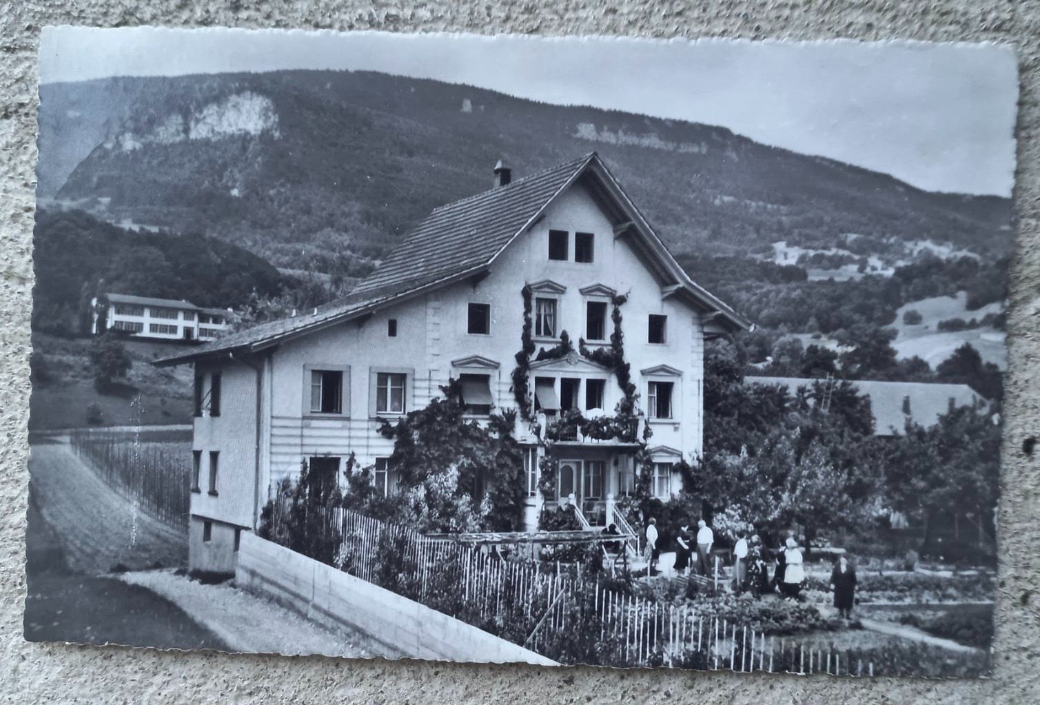 Cartoline postali: AK Pension Friedheim Oberbipp – Usato da Burgdorf venduto da glasrabe01