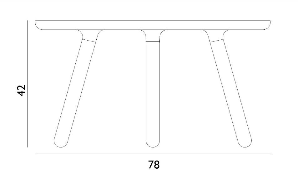 Normann Copenhagen Tavoli: Wunderschöner Normann Copenhagen Tisch 78cm – Nuovo (secondo la descrizione) da Fällanden venduto da Eifachschoen 3