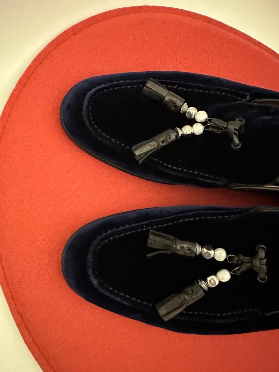 Damenschuhe: Arfango Samt Loafer, Gr. 38 – Gebraucht aus Binningen von Yuliya15 1