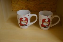 2 HERZIGE TASSE