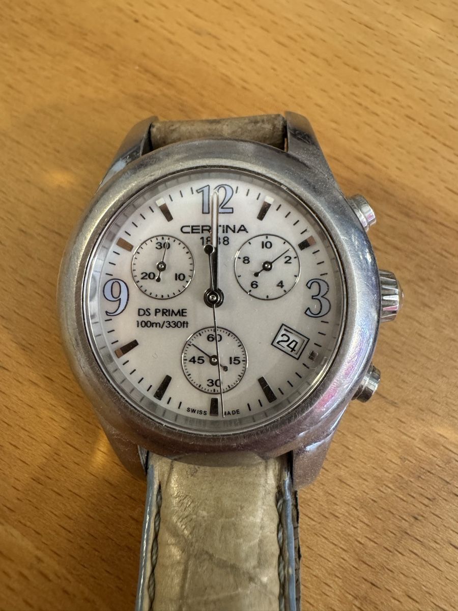 Certina Orologi: Certina DS Prime, Damen Uhr, Chronograph – Usato da Galmiz venduto da ranunkel25