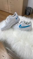 Nike Air Force 1, weiss/türkis, Grösse 36,5 , Top Zustand!