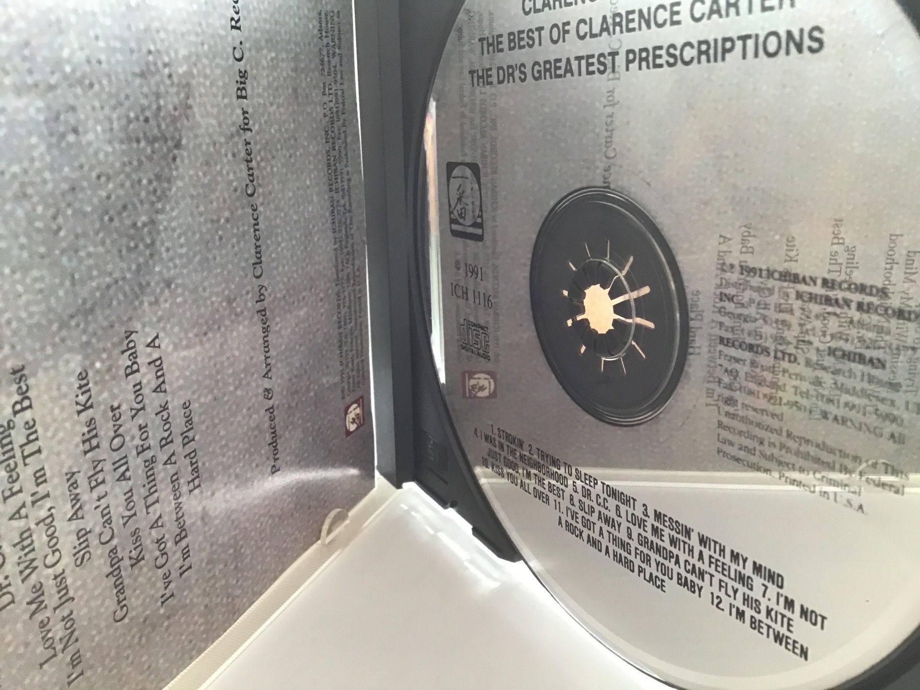 CDs: Clarence Carter   best of – Gebraucht aus Thierachern von  2