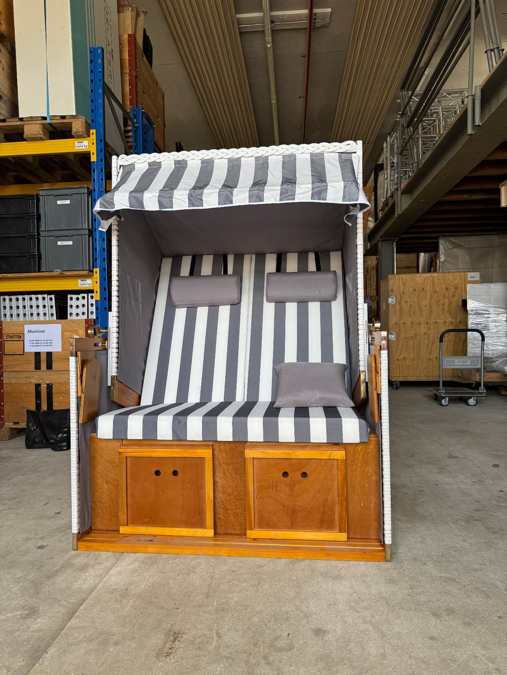 Poltrone: Strandkorb NORDERNEY DELUXE Strandkorb XXL – Nuovo e nell'imballaggio originale da Bern venduto da ajaquet 4