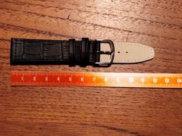20mm Bracelet de montre en cuir