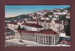 ST. GALLEN - Bahnhof - 1915 // kleiner Defekt unten //