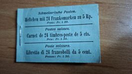 CHC005 - Carnet 0-5 Fils de Tell 1907 **