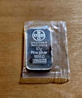 Silberbarren UBS 10g 999.9 Neuwertig