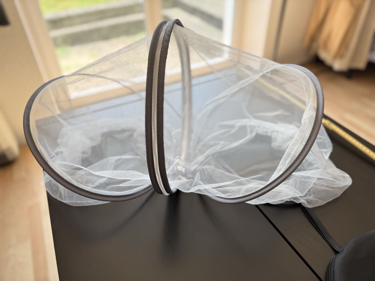 Wiegen & Stubenwagen: Beberoad - Mosquito Net for Co-sleeper new 96cm x 55cm  – Neu und originalverpackt aus Wallbach von Nenex 1