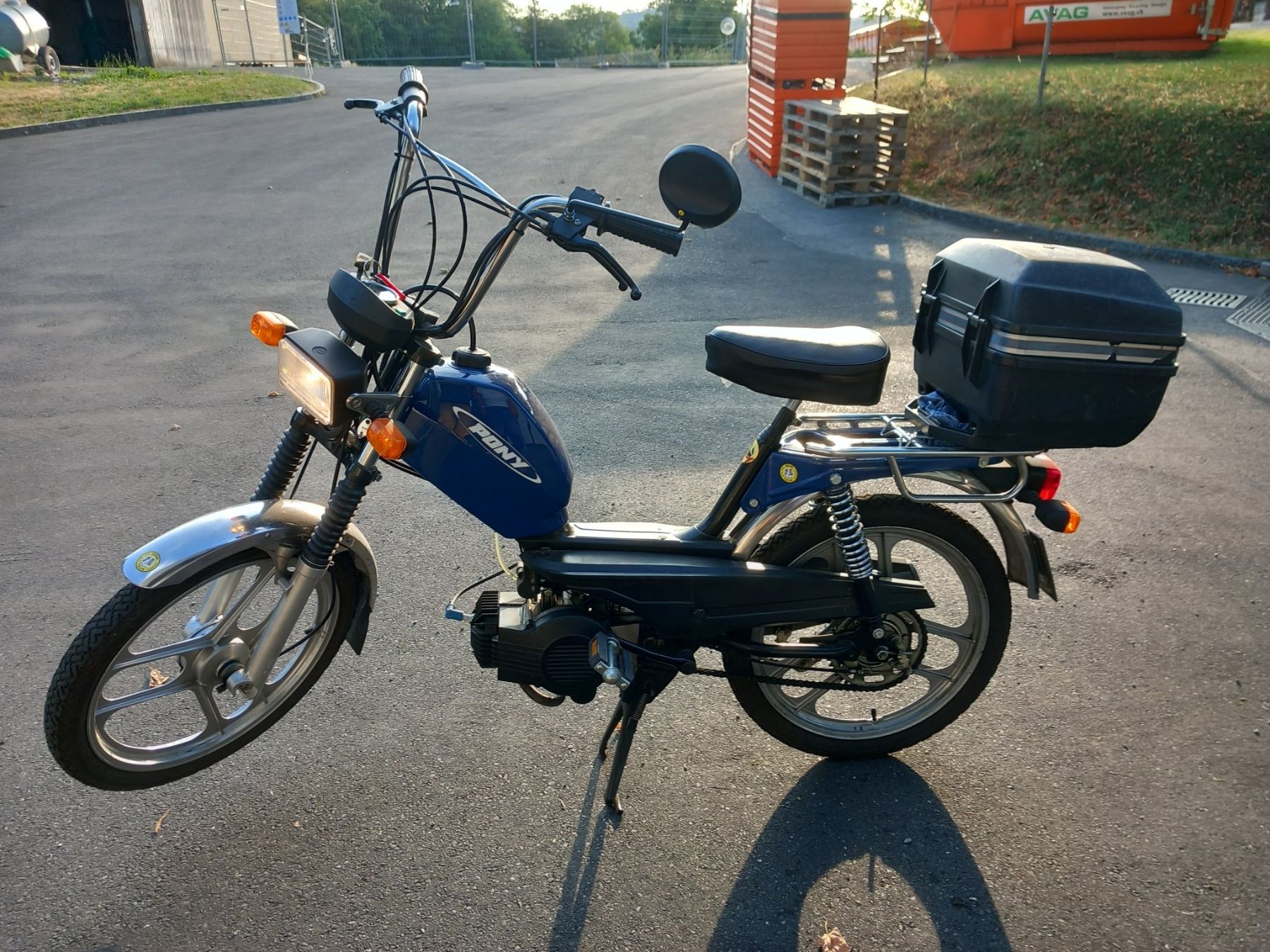 Pony Ciclomotori: Mofa Pony GTX - Blau – Usato da Uetendorf venduto da StiftungU 1
