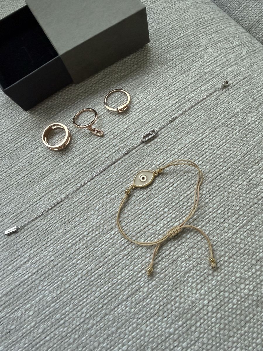 Sonstiger Schmuck: Superb quality 3 rings + 2 summer bracelets – Neu (gemäss Beschreibung) aus Genève von fat_5zzp 5