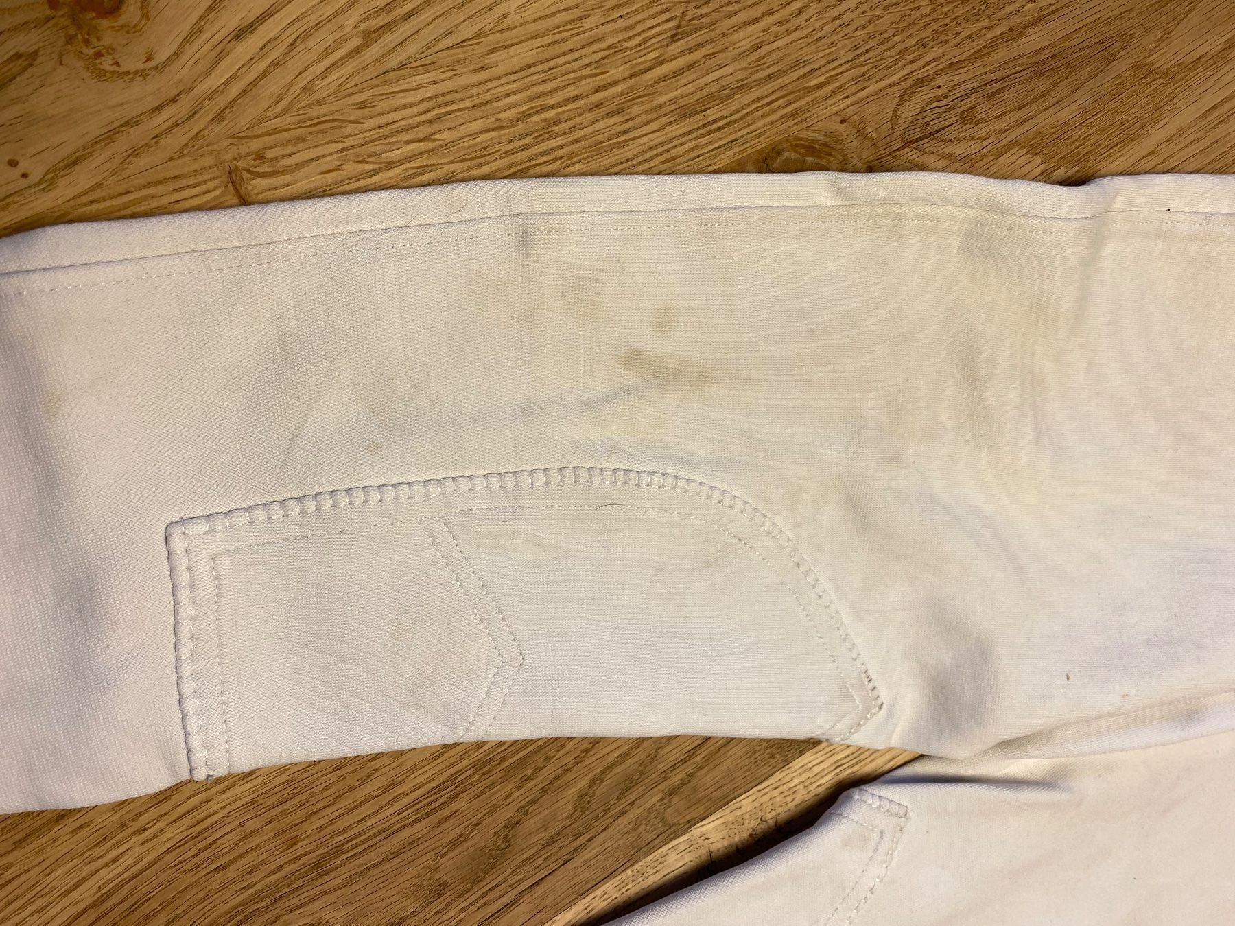 Pantaloni: Reithose Riding World, weiss, Gr.XS – Usato da Bourguillon venduto da Jemalu 2