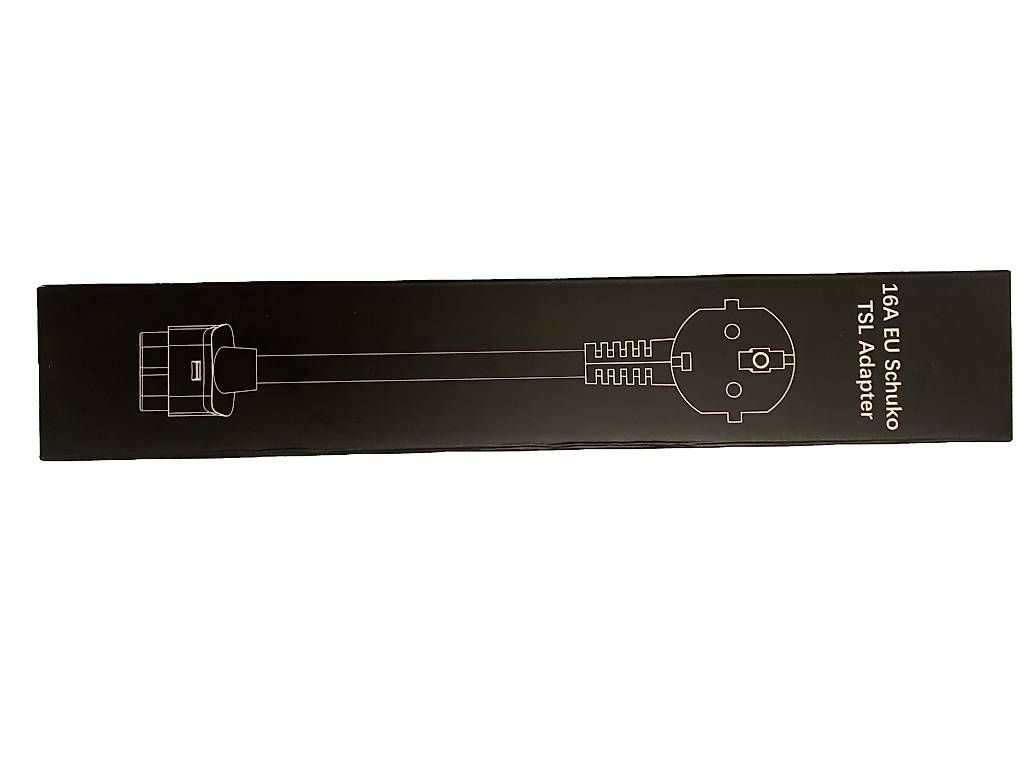 Unità & Adattatore: Tesla EU Schuko Stecker (Typ 2) 16A – Nuovo e nell'imballaggio originale da Gebenstorf venduto da Tocker 1