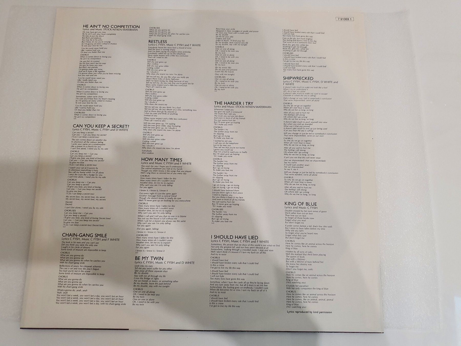 Dischi in vinile: Brother Beyond - Get Even – Usato da Uster venduto da Vinyl-Leidenschaft 3