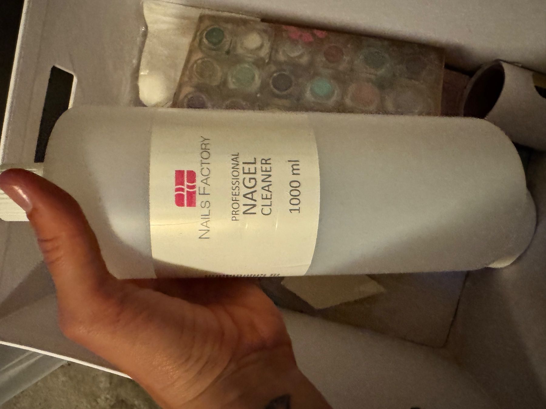 Unghie finte: Nageldesign Set: Farben, Cleaner, Pinsel – Usato da Zürich venduto da se.la 1
