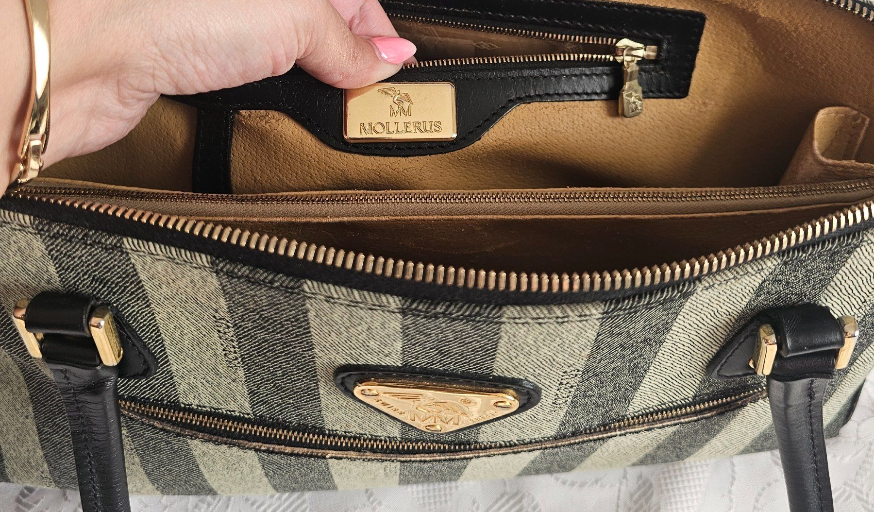 Maison Mollerus Taschen für Damen: *Maison Mollerus *Original Handtasche – Gebraucht aus Bronschhofen von Xena37 8