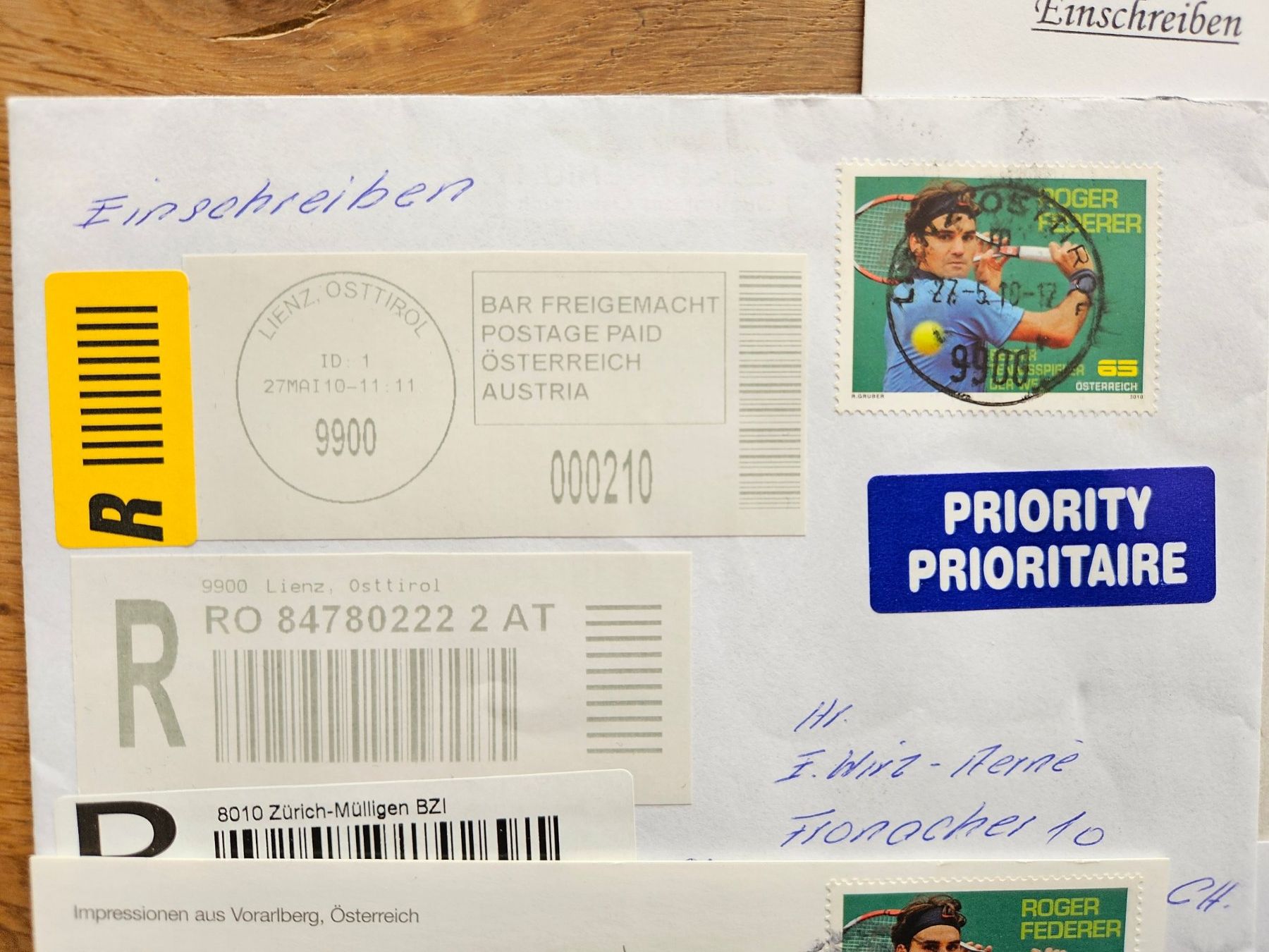 Tutti i francobolli: diverse Federer Belege mit FDC usw. ab nur 5.-- – Usato da Buttikon SZ venduto da Marcelr 1