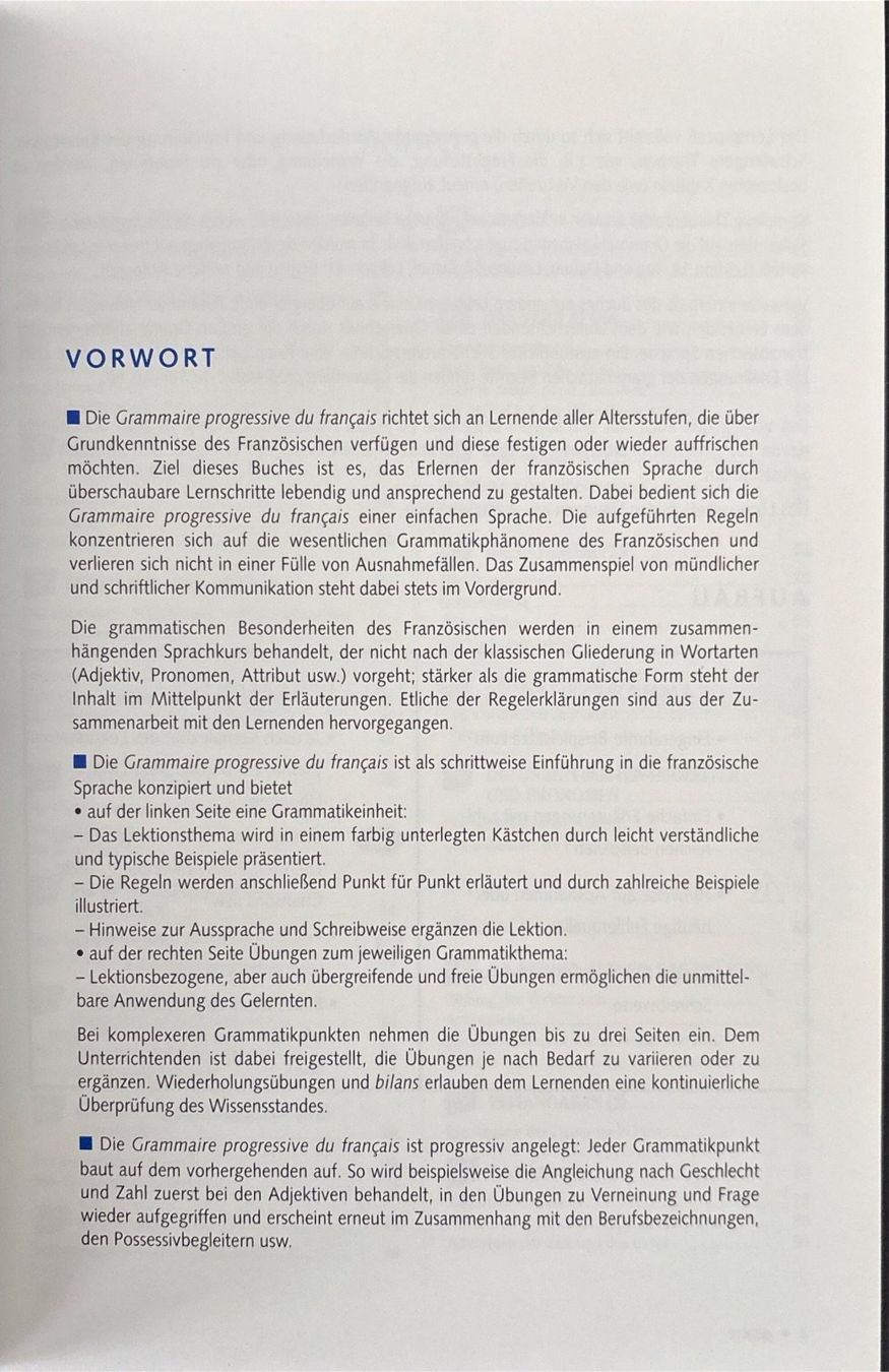 Bücher: Grammaire progressive du français – Neu (gemäss Beschreibung) aus Sarnen von Livres 4