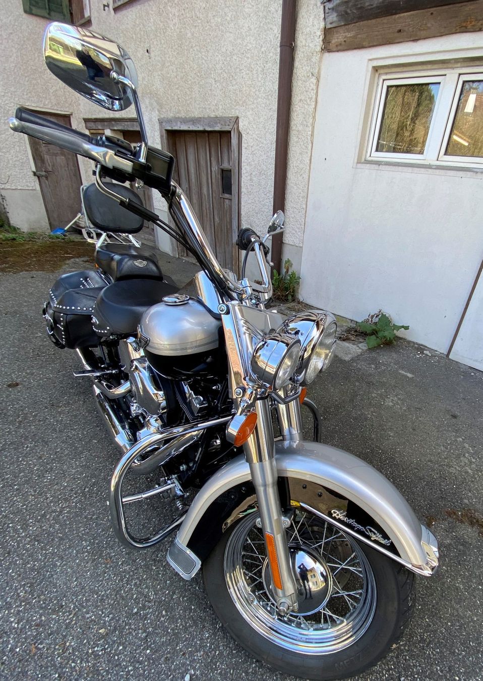 Harley-Davidson Chopper: Harley-Davidson Jubiläums-Modell 2003 Heritage Softail – Usato da Reutlingen venduto da griggi90 2
