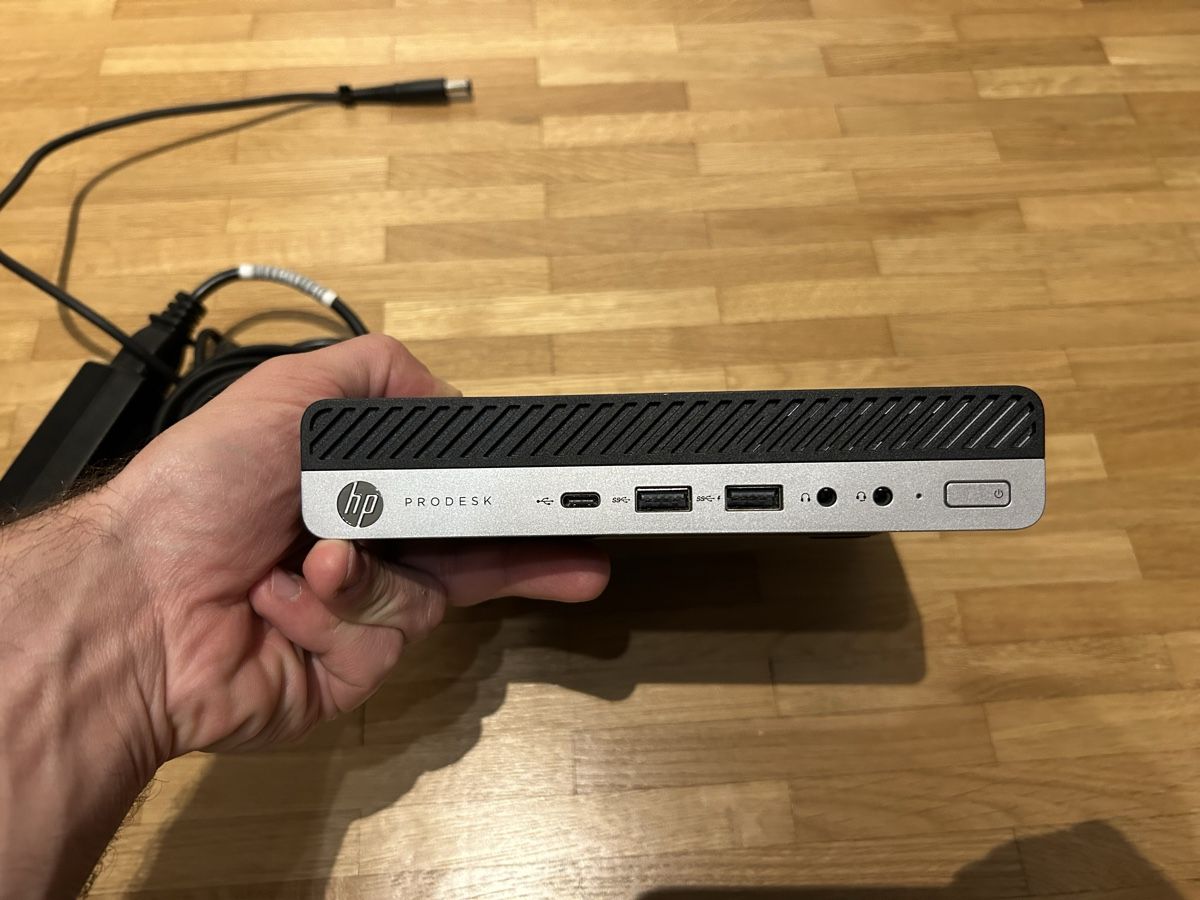 HP ProDesk 600 G5 Mini Intel i5 256Gb SSD (Gebraucht) in Rechthalten ...