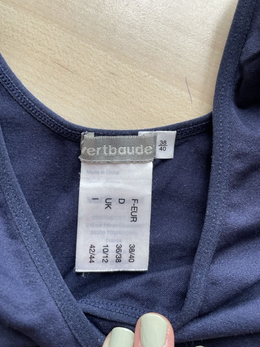 Altra biancheria intima: Vertbaudet Still-Top, Marineblau, Gr. 38/40 – Nuovo (secondo la descrizione) da Schönenberg TG venduto da cocifrosch94 1