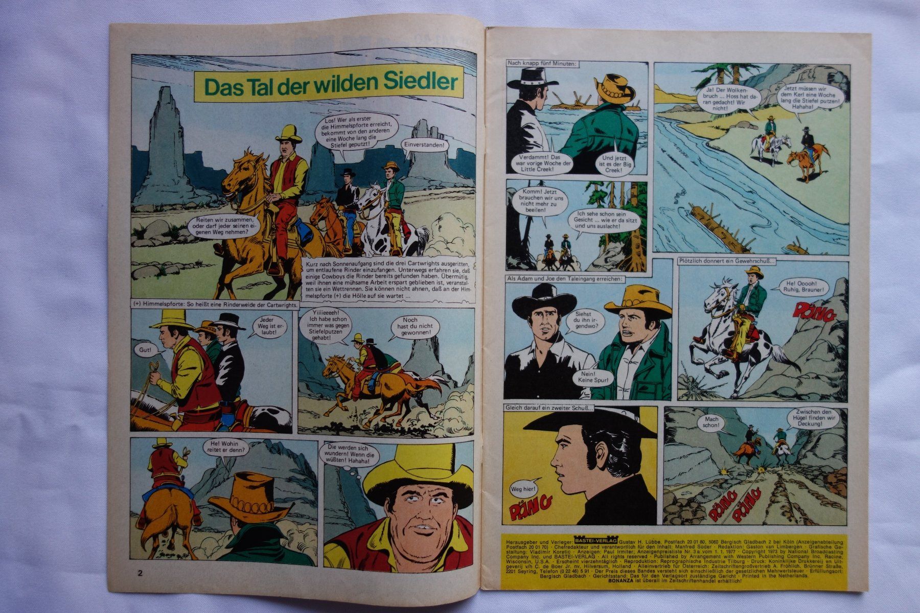 Comics: BONANZA - Nr. 99 - Gratis Versand ! – Gebraucht aus Luzern von ron_35 1