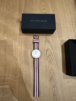 Daniel Wellington Uhr, 40 mm Silber, Canterbury, Neuwertig!