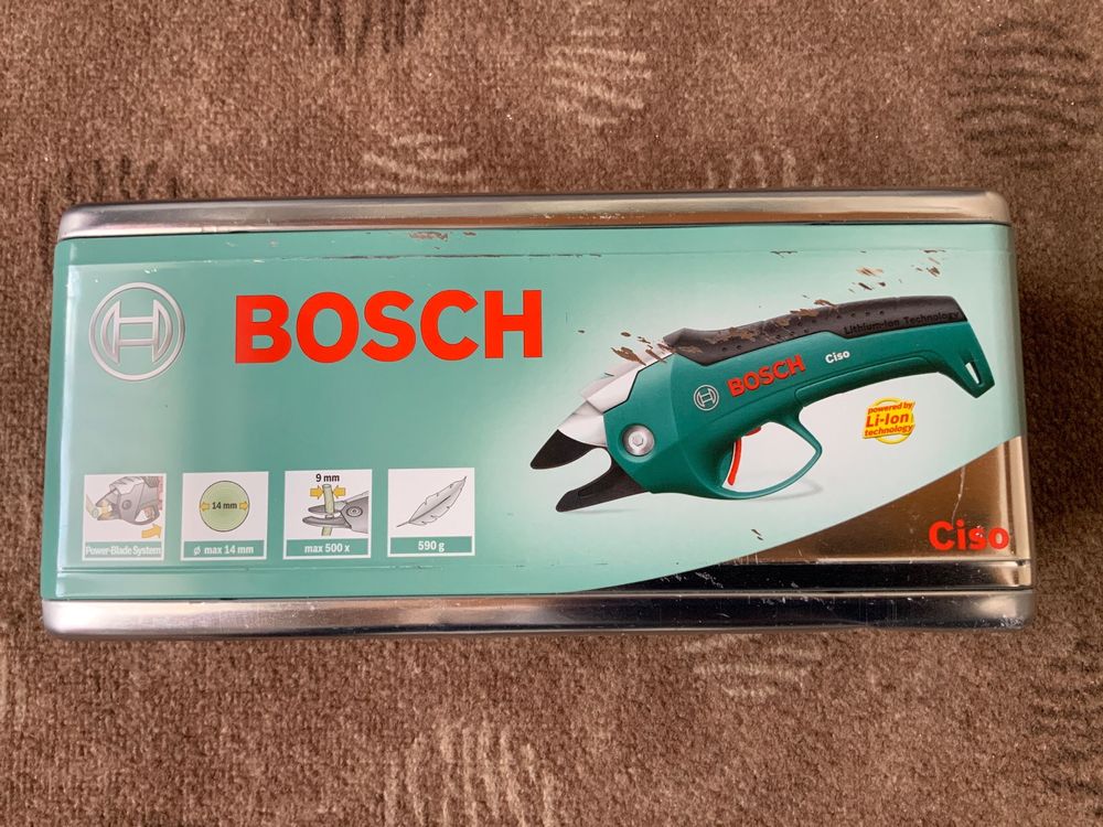 Bosch Ciso AkkuGartenschere Astschere Kaufen auf Ricardo