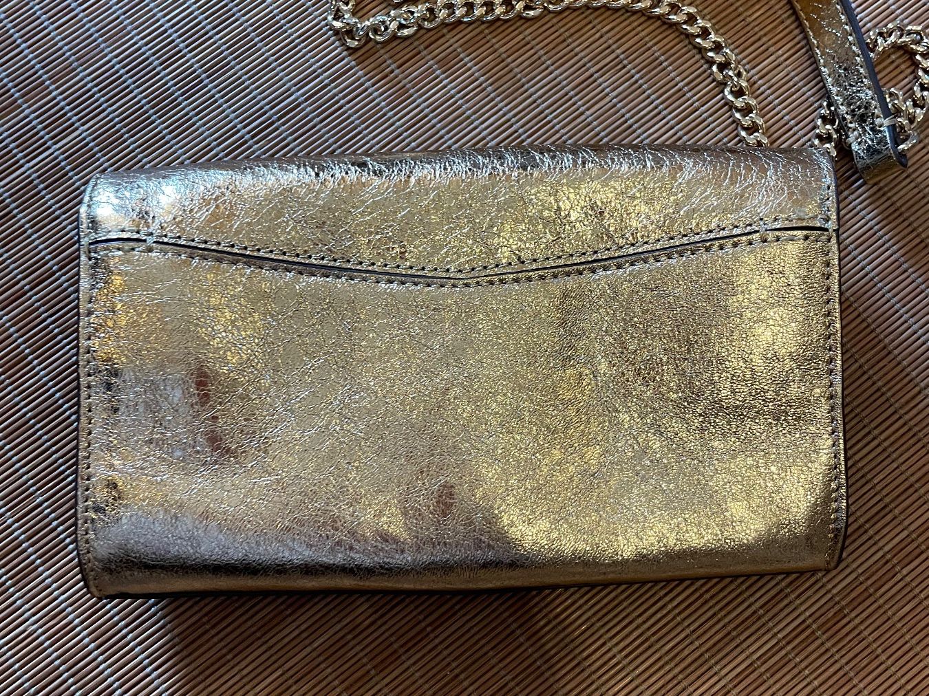 Sandro Borse da donna: SANDRO Clutch / Abendtasche, Gold – Usato da Zürich venduto da Chr_81 3