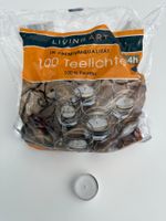 Teelichter 4h Lichter, LivingArt, 80 Stk, Originalverpackt