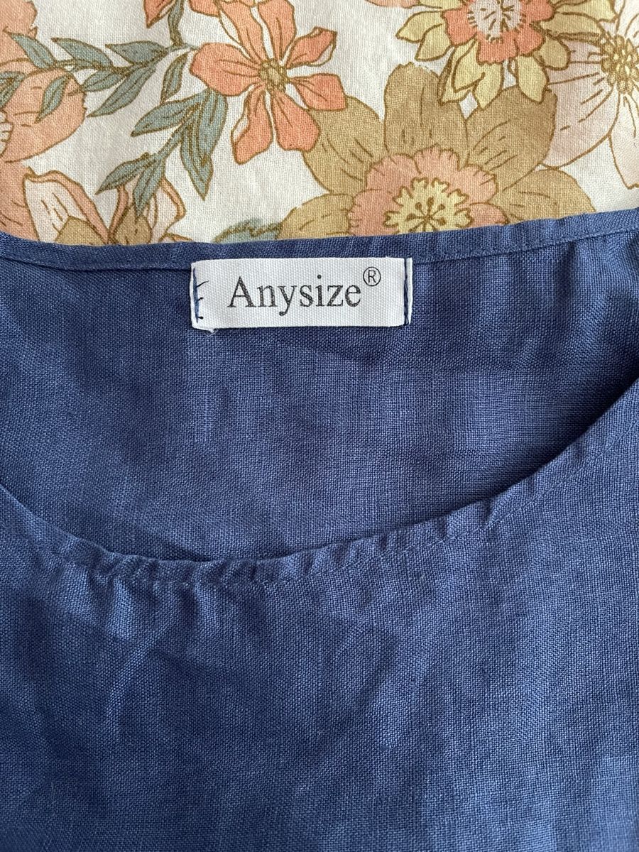 Vestiti: Anysize Leinenkleid Gr.XL – Nuovo (secondo la descrizione) da Stallikon venduto da BaumArt 4