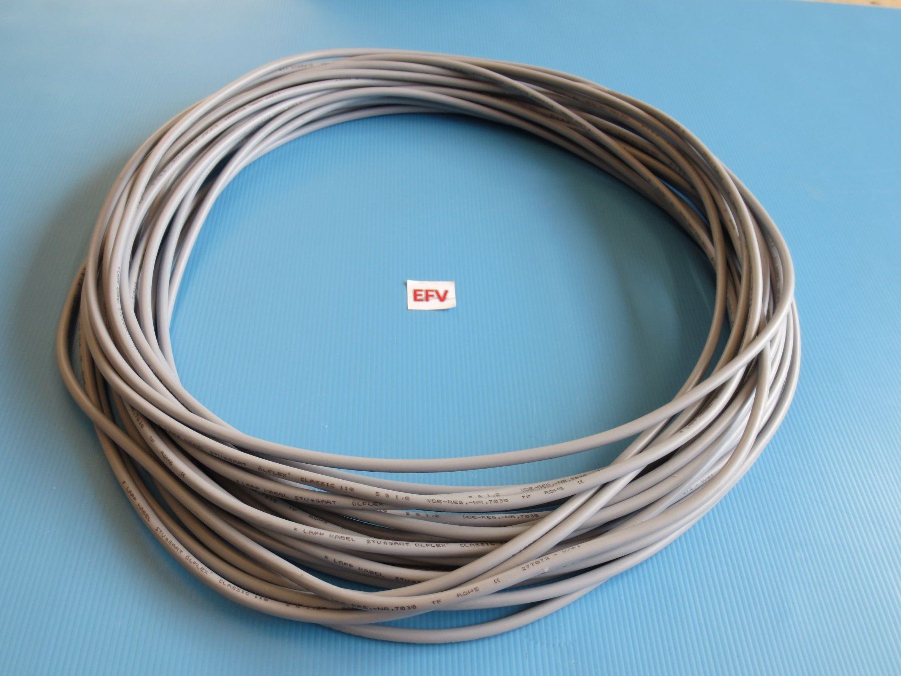 Cavi: Neues PVC Kabel 5x1mm2 Flex – Usato da Sulz LU venduto da Elektrofachverkauf