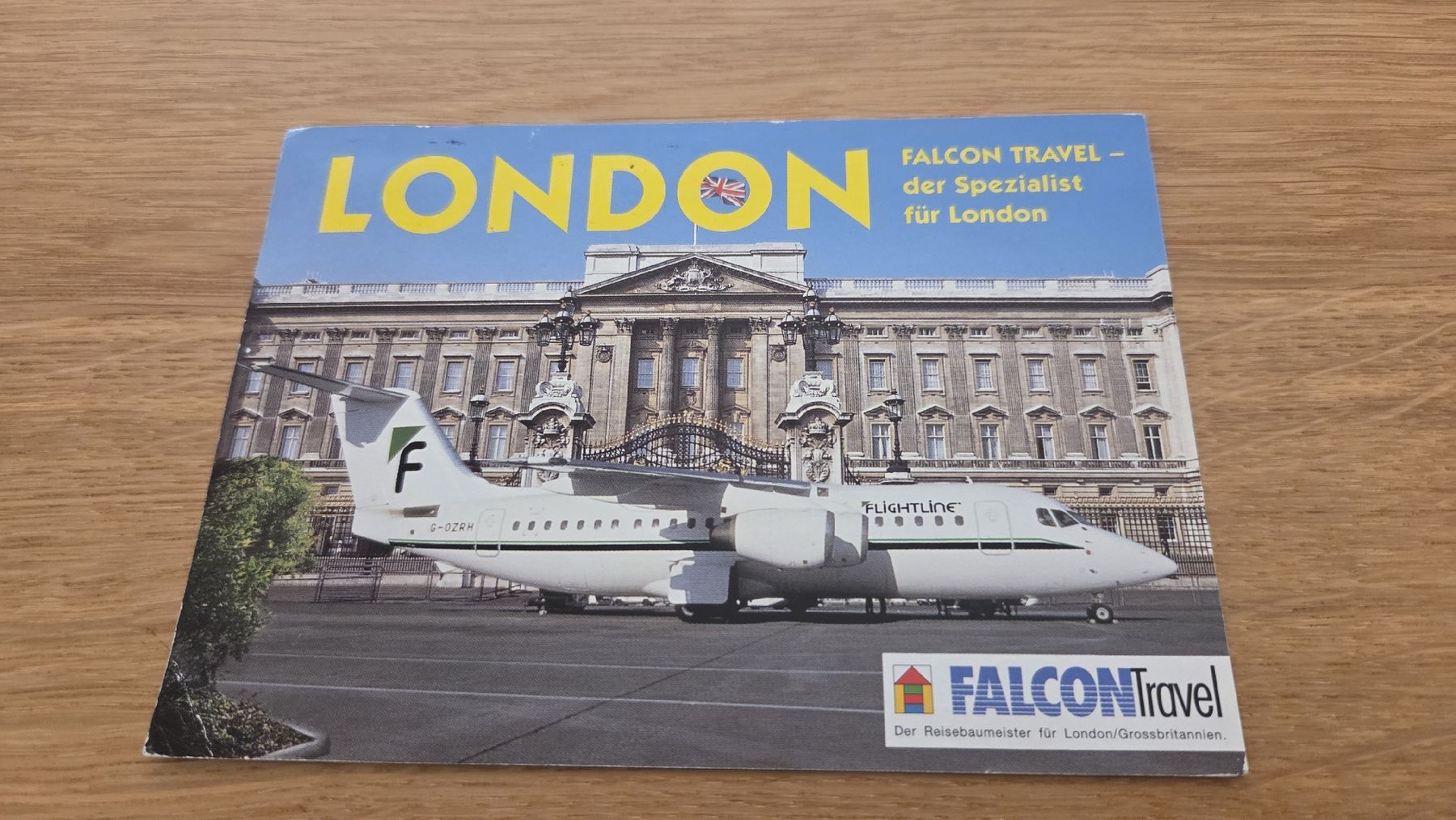 Cartoline postali: Ansichtskarte Falcon Travel – Usato da Arni AG venduto da Moth68