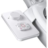 Bidet Aufsatz Toilettenaufsatz Doppeldüse selbstreinigend