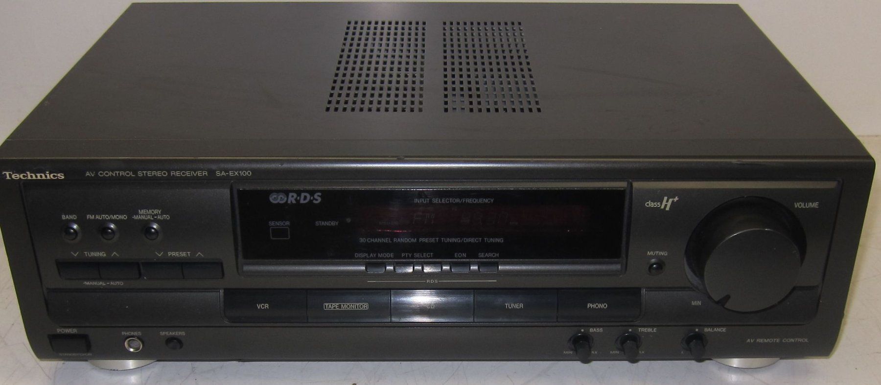 Technics Récepteurs: Technics SA-EX100 Stereo RDS Receiver 2 x 100 Watt – D'occasion à Männedorf par livesteam