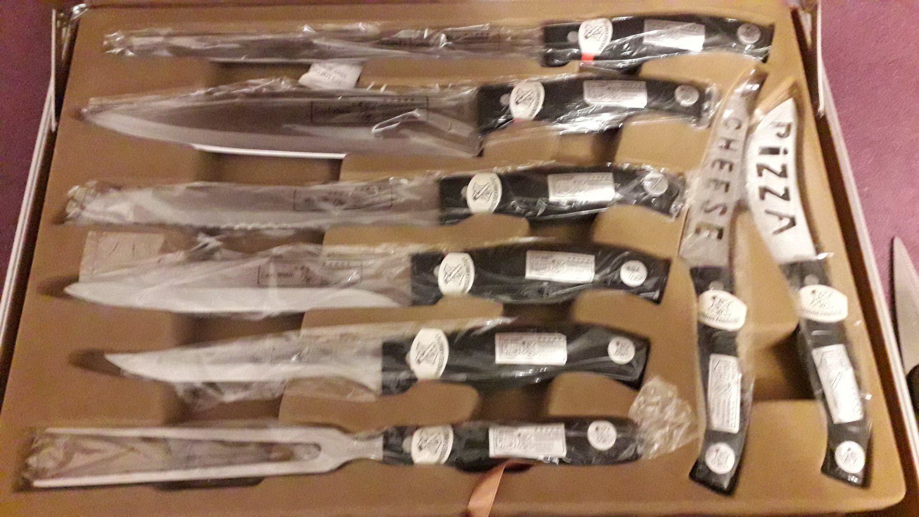 Coltelli: Carl Weill Messerset - neu – Nuovo e nell'imballaggio originale da Däniken SO venduto da Sparfuchs0815 1