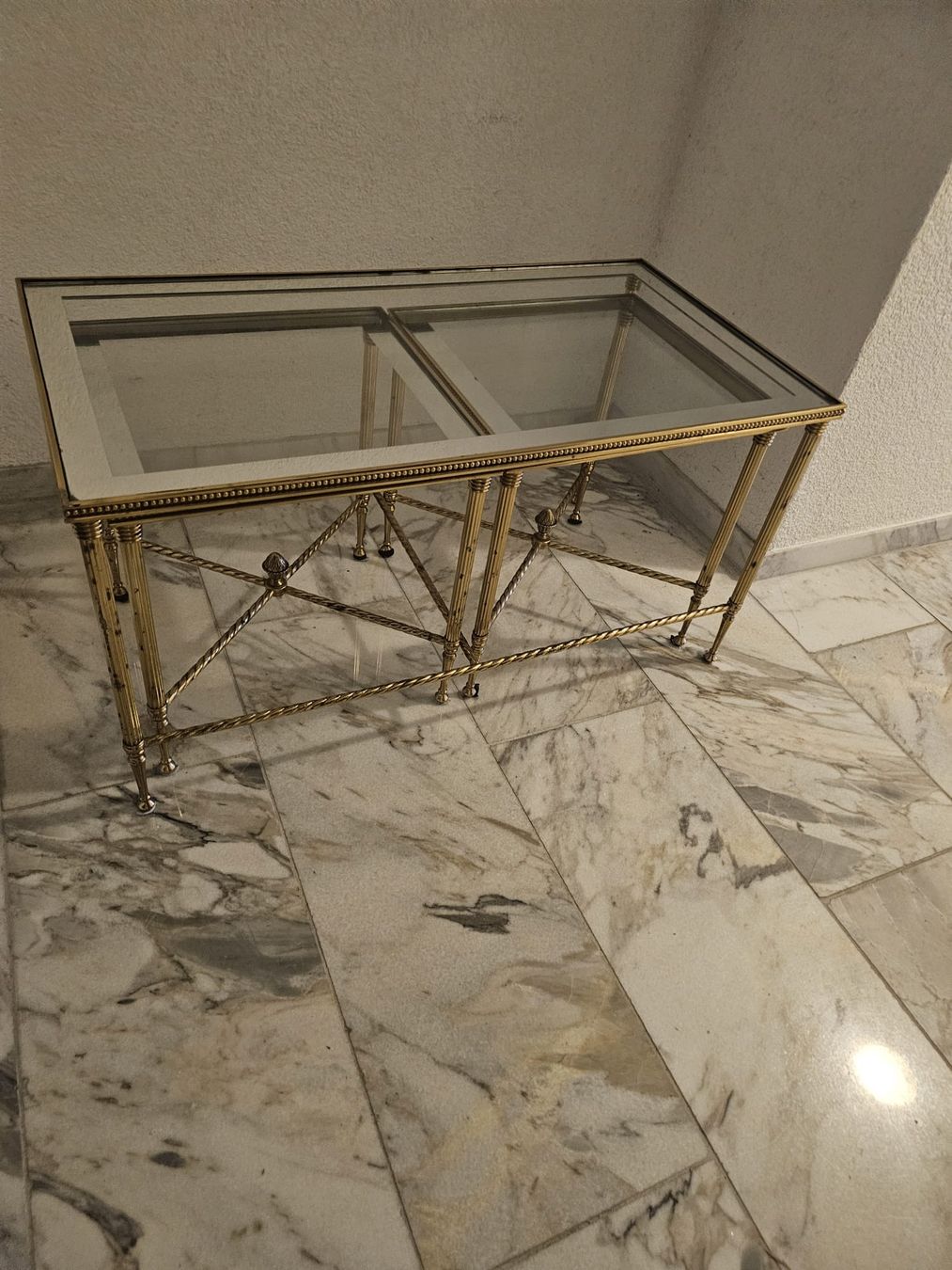 Maisons du monde Schminktische: Maison Jansen Style Brass Coffee Set 1950s – Gebraucht aus Stetten AG von ged_ztw2