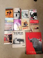 Plusieurs livres sur le thème de la tauromachie