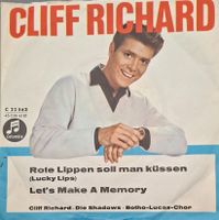 Vinyl-Single Cliff Richard - Rote Lippen soll man küssen